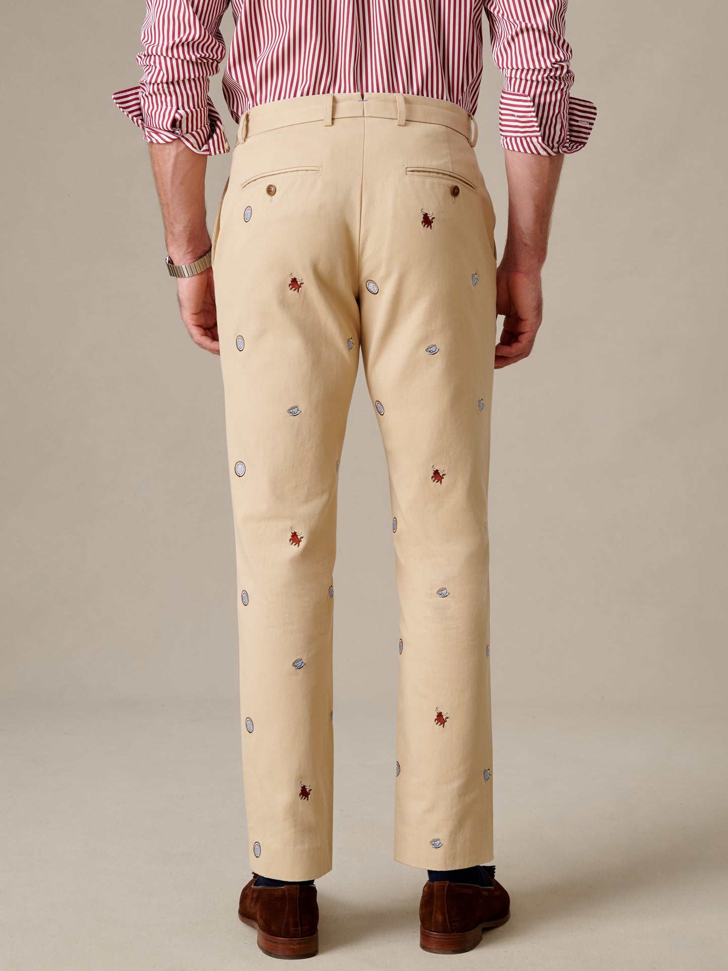 Madison Embroidered Fancy Pants in Bull in China Shop