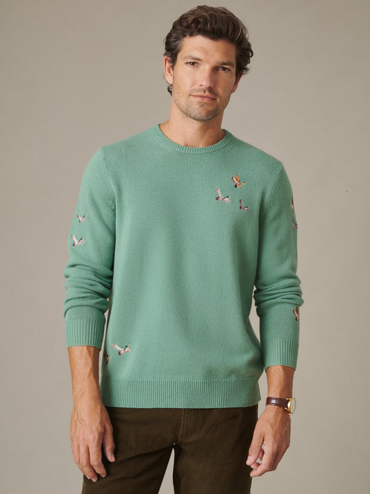Hewitt Embroidered Sweater