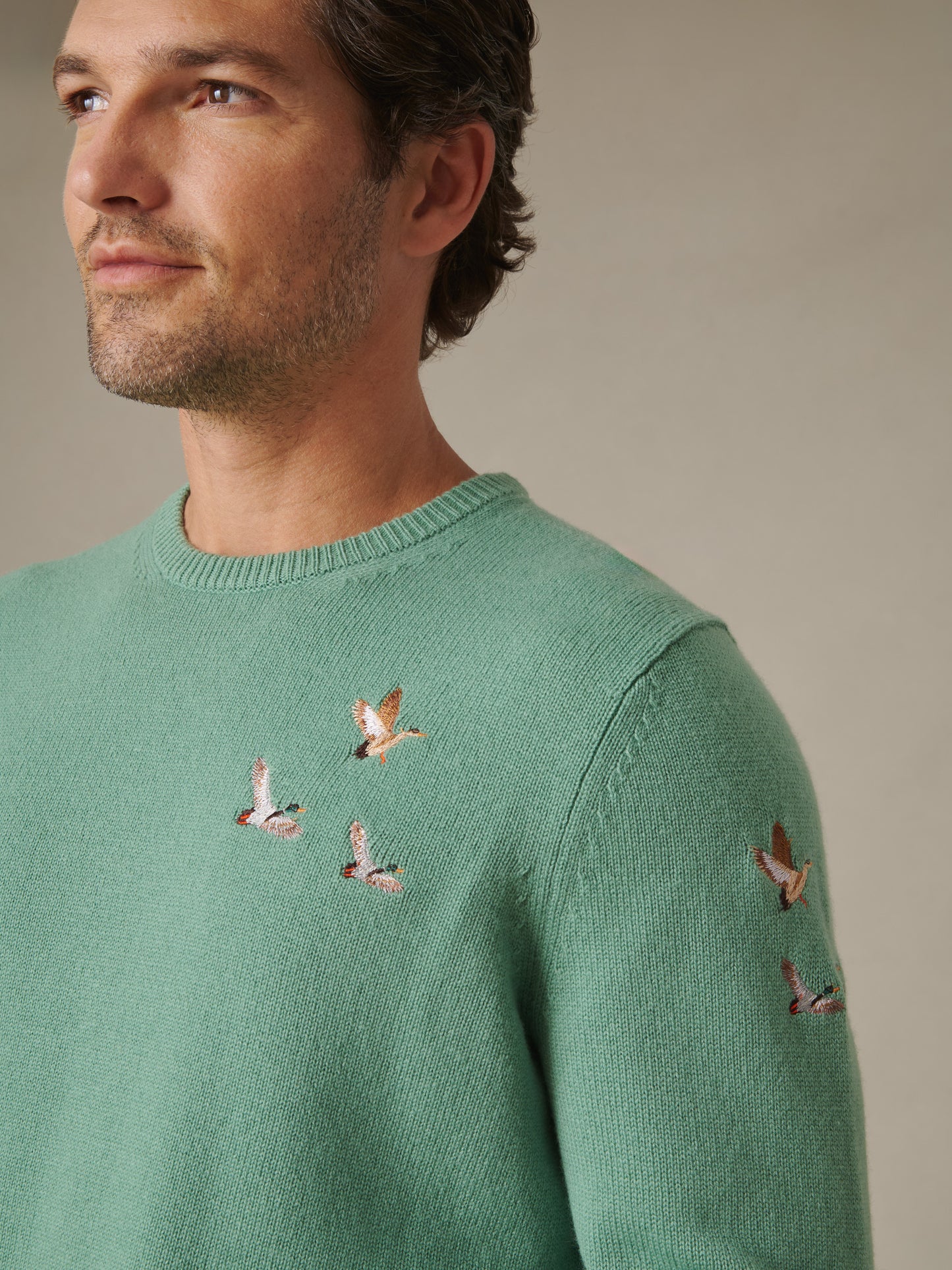 Hewitt Embroidered Sweater