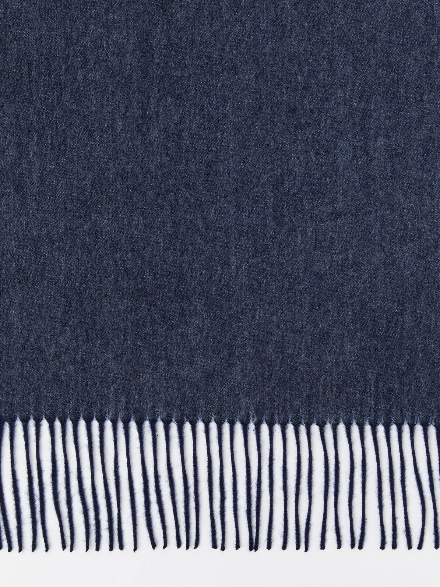 J.McLaughlin Jaipur scarf in navy/baby blue made with cashmere. 