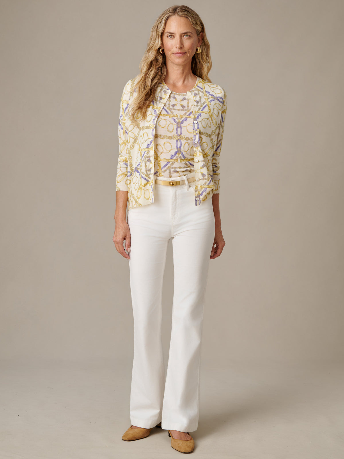 Joelle Sweater in Mini Heraldic Tassel