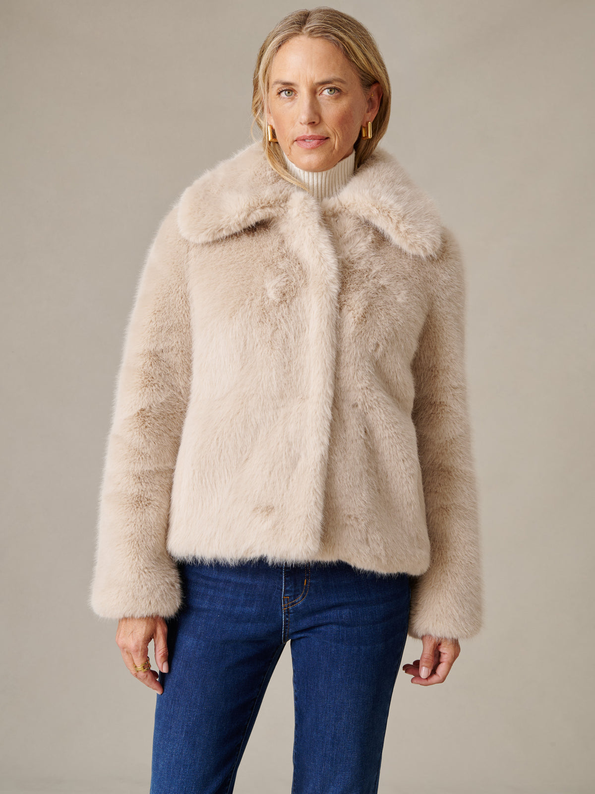 Annelisse Faux Fur Coat