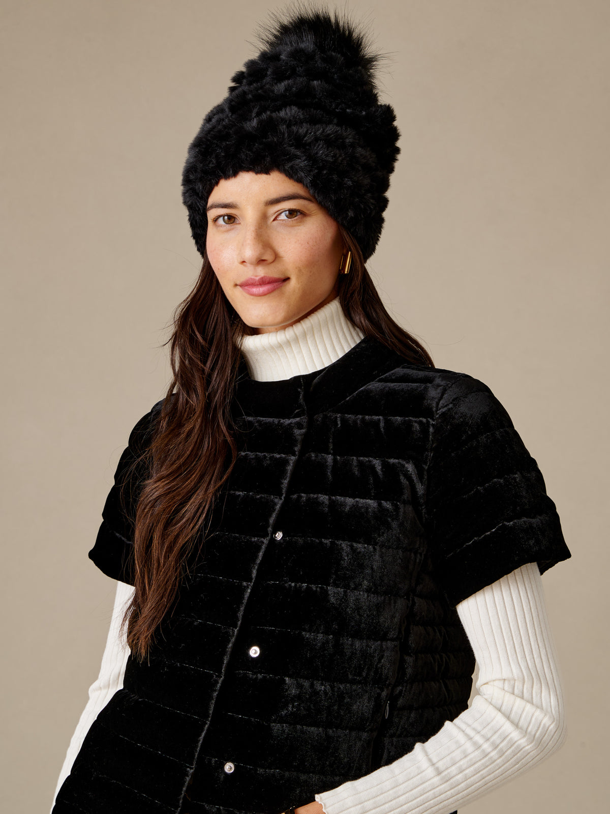 Loulou Faux Fur Beanie