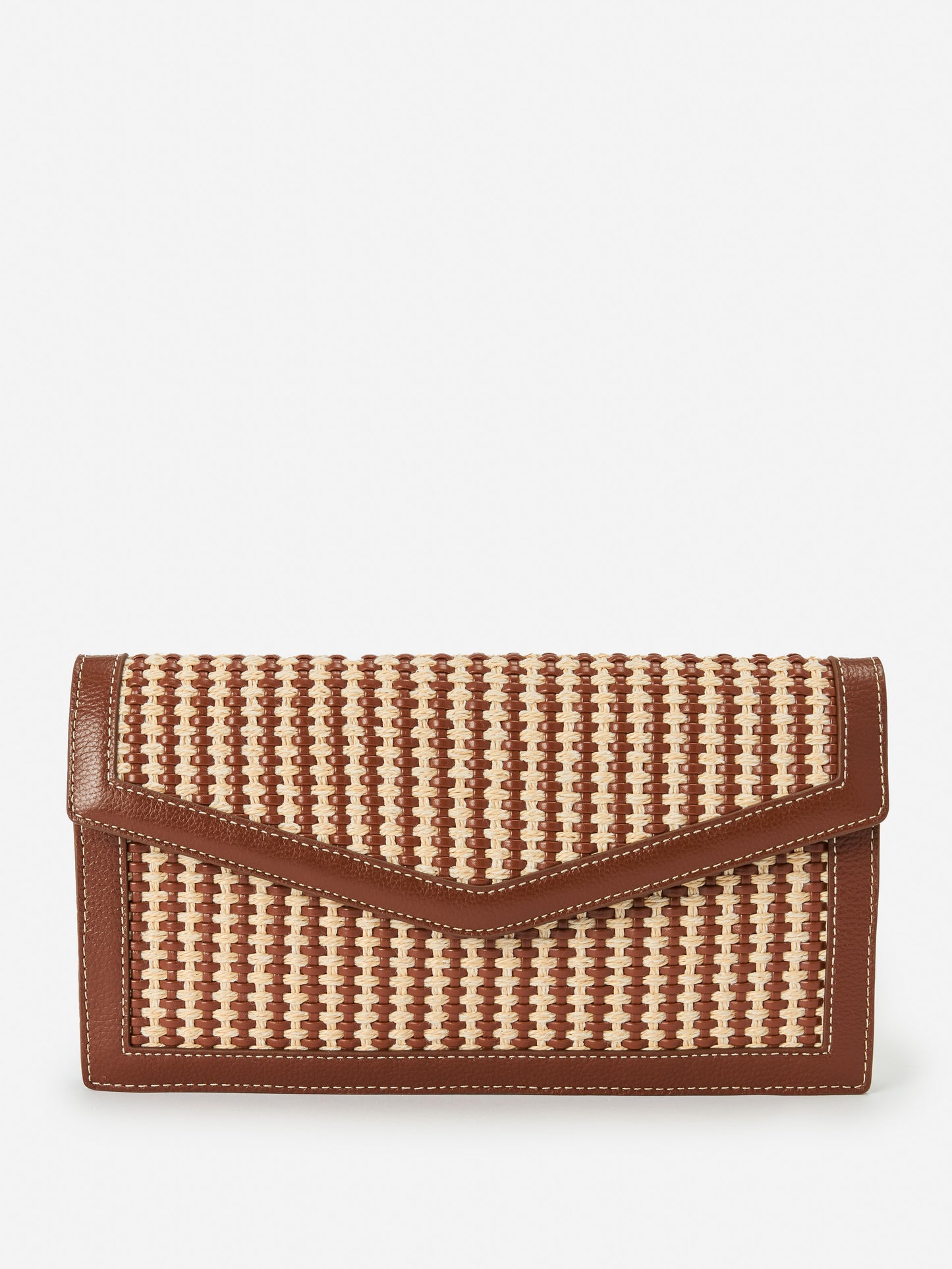J.McLaughlin Kipton bag in natural/light brown made with leather. 