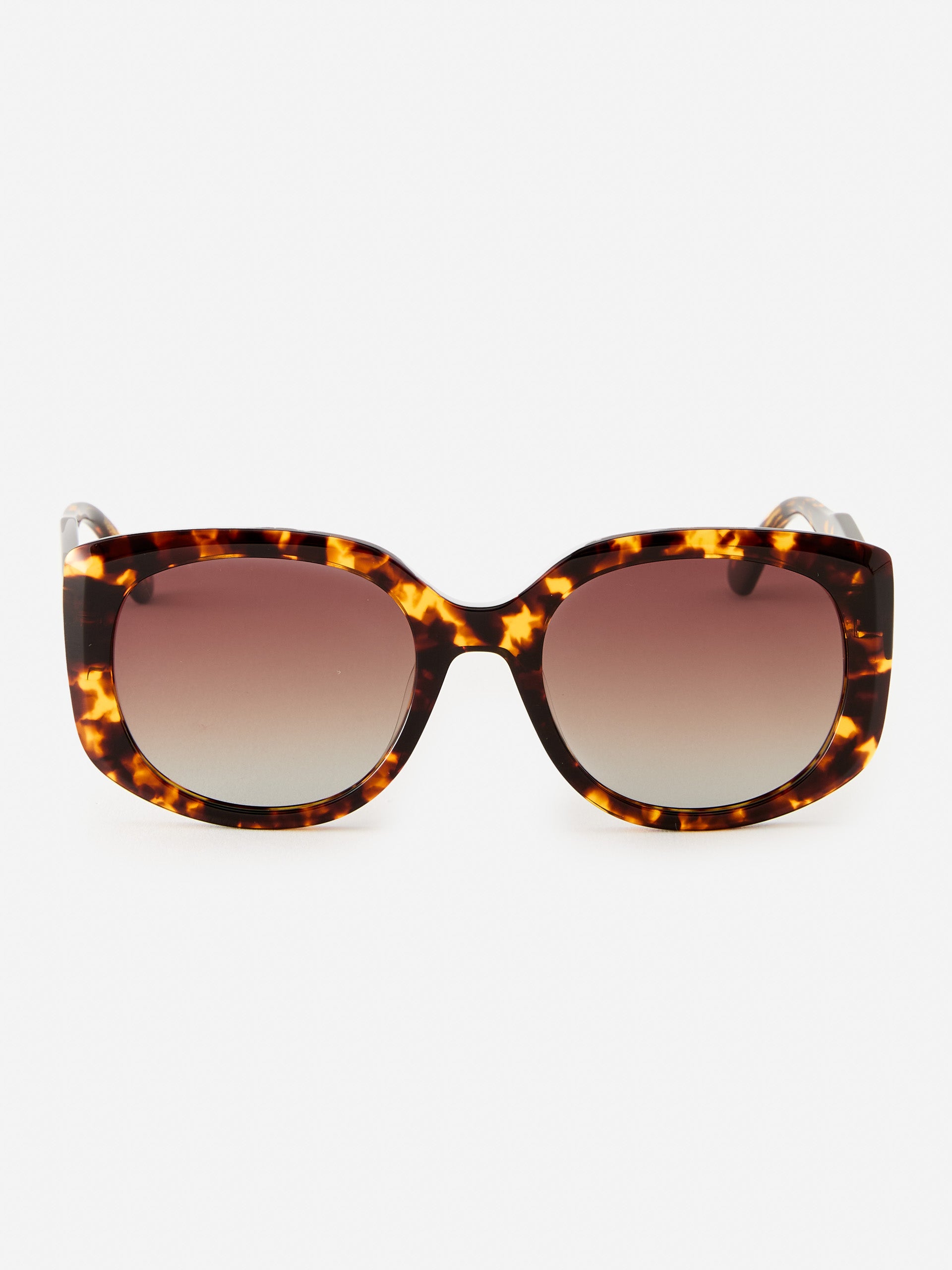J.McLaughlin Resse sunglasses in tortoise made with acetate.