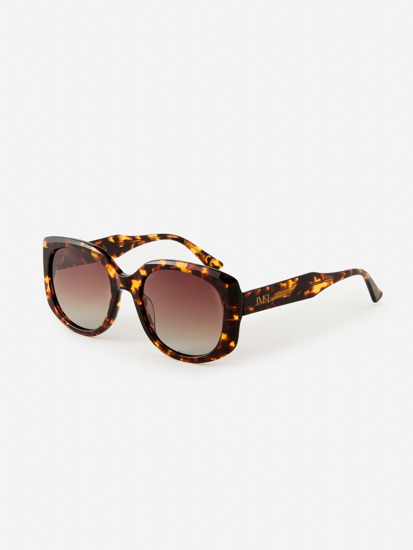 J.McLaughlin Resse sunglasses in tortoise made with acetate.