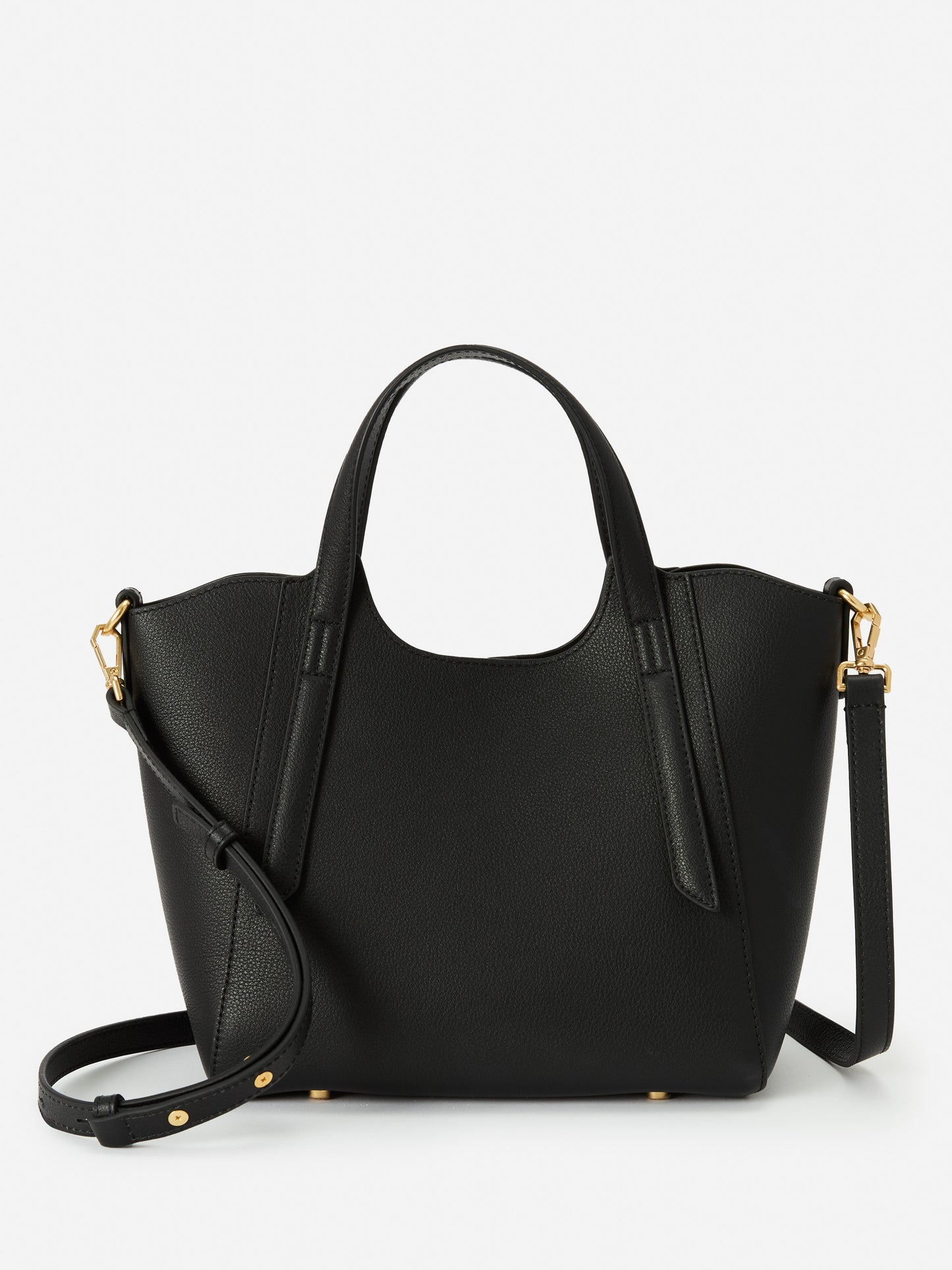 J.McLaughlin Lane handbag in black made with leather. 