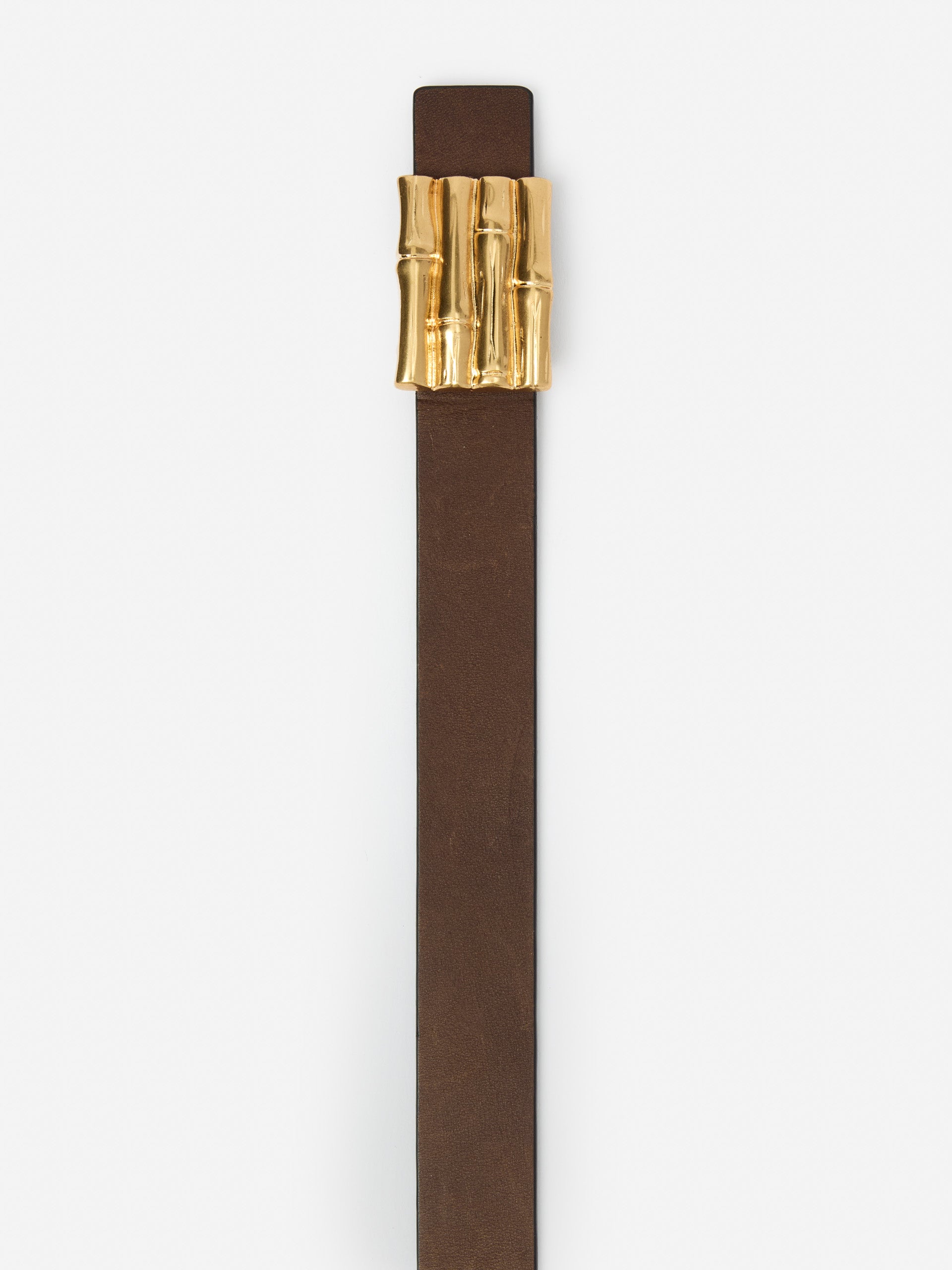 J.McLaughlin Lara belt in black/cork made with leather.