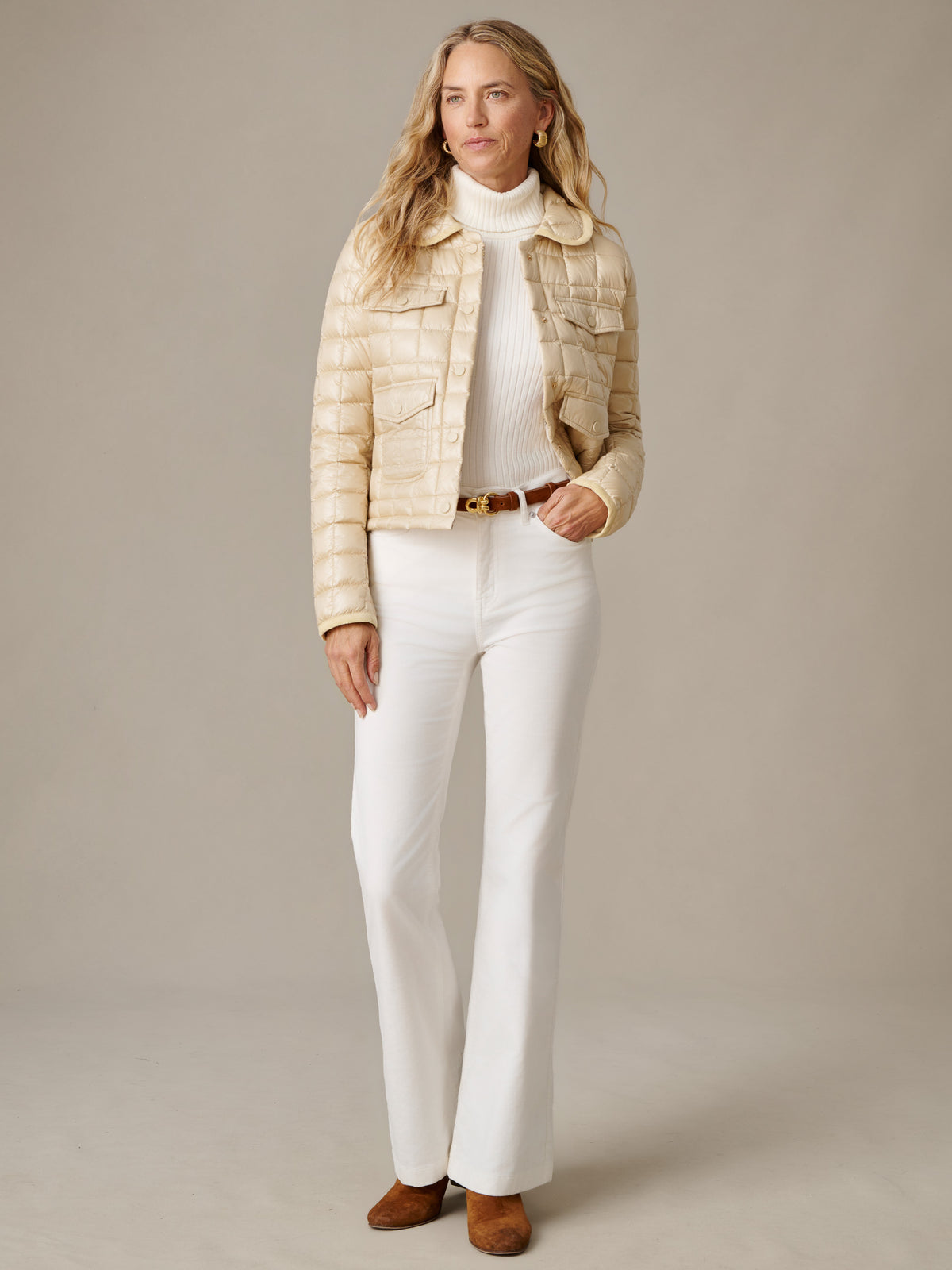 Laurel Puffer in Mini Heraldic Tassel