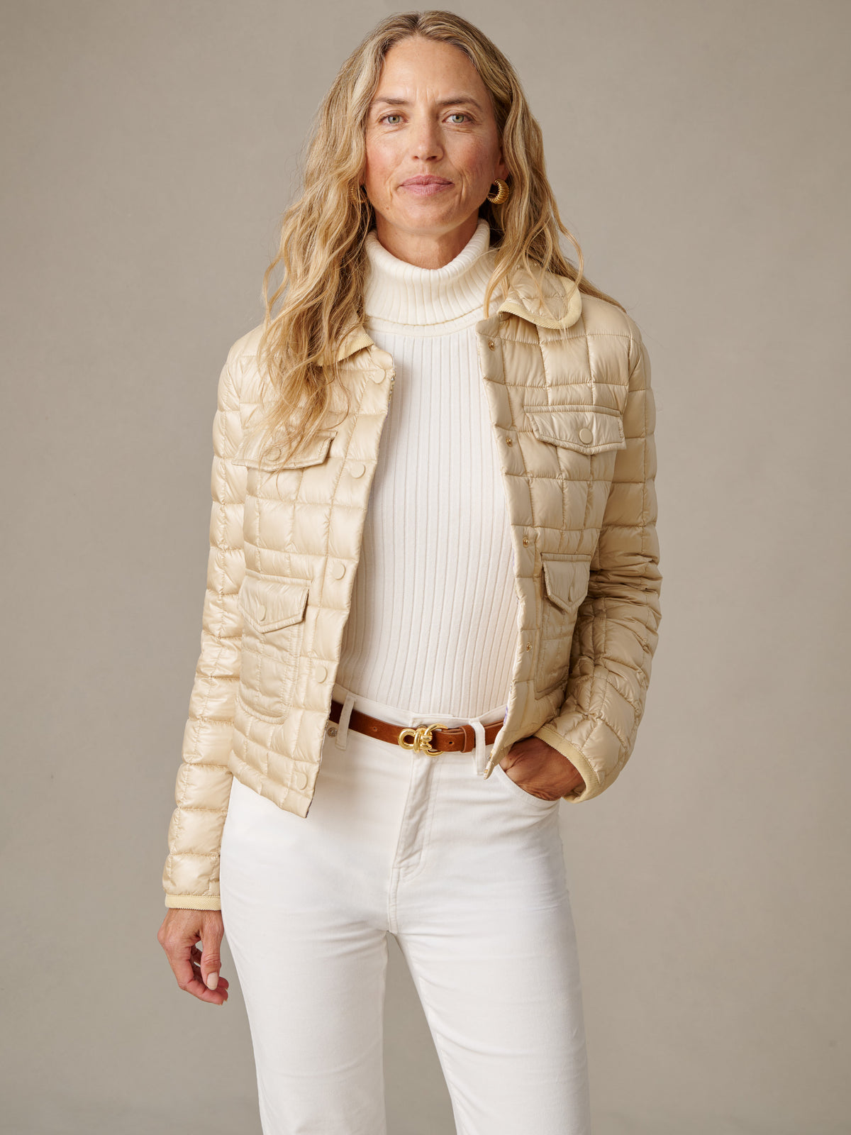 Laurel Puffer in Mini Heraldic Tassel