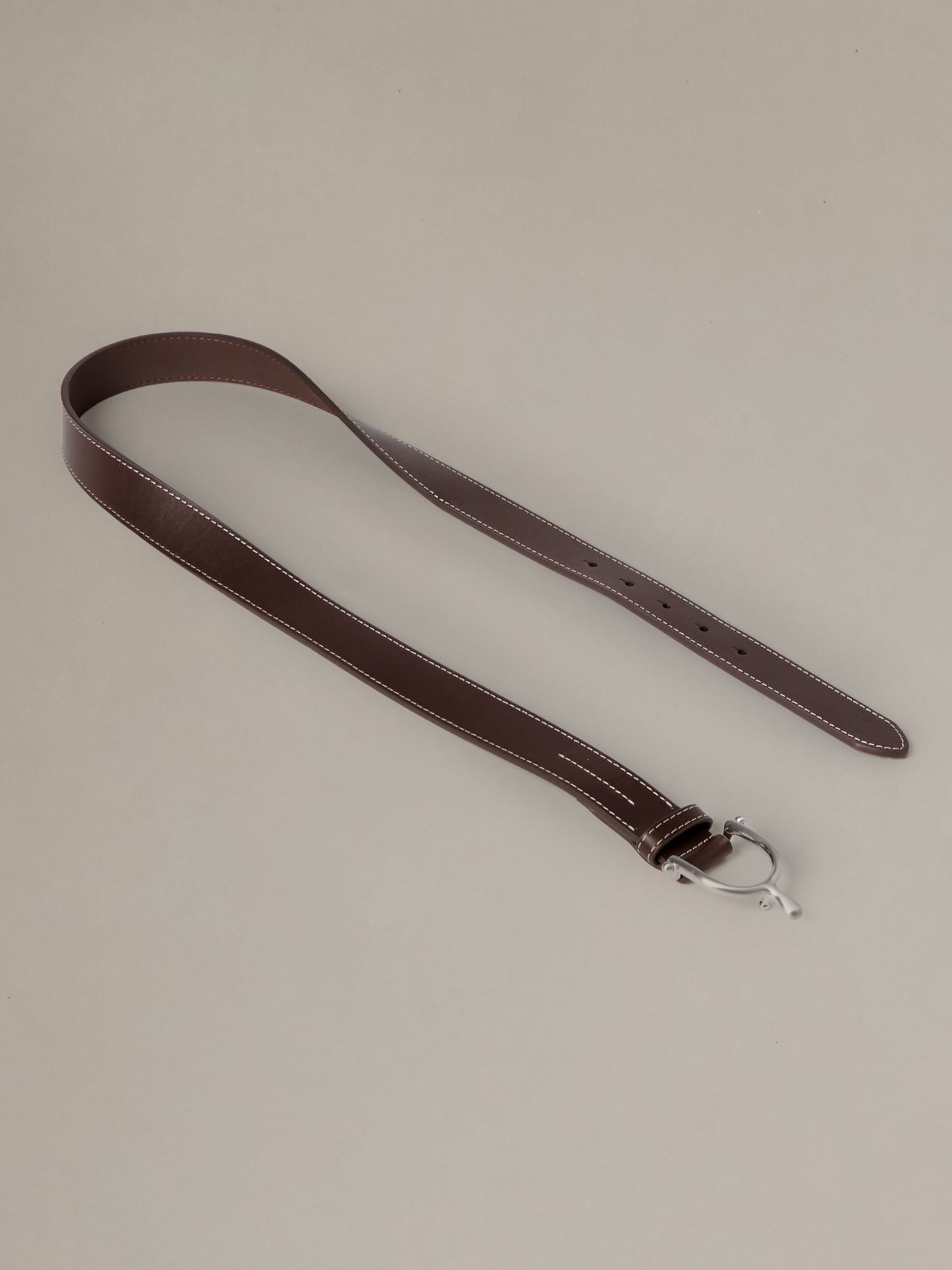 Leather Spur Buckle Belt