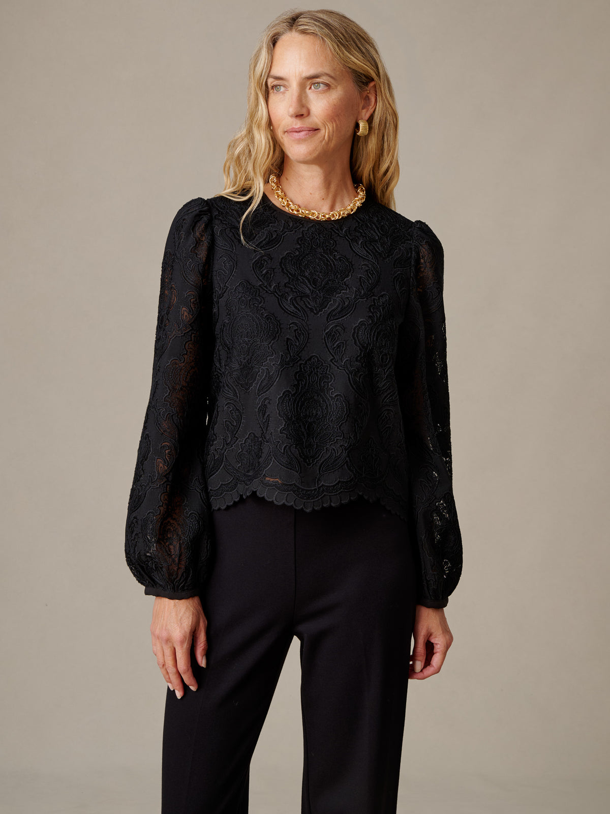 Lennon Lace Blouse