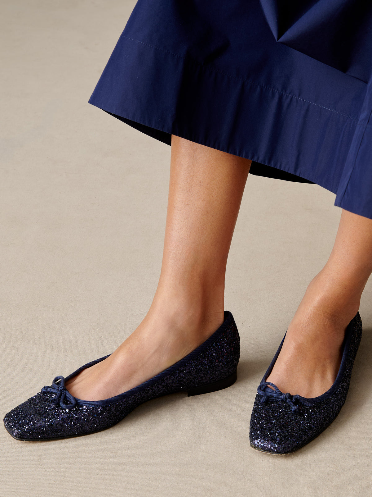 Viola Sparkle Ballet Flats