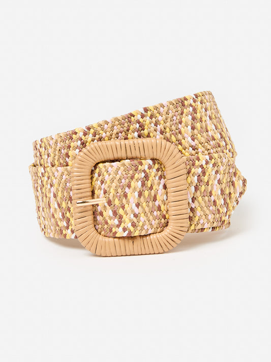 J.McLaughlin Lizzie belt in natural made with polypropylene.