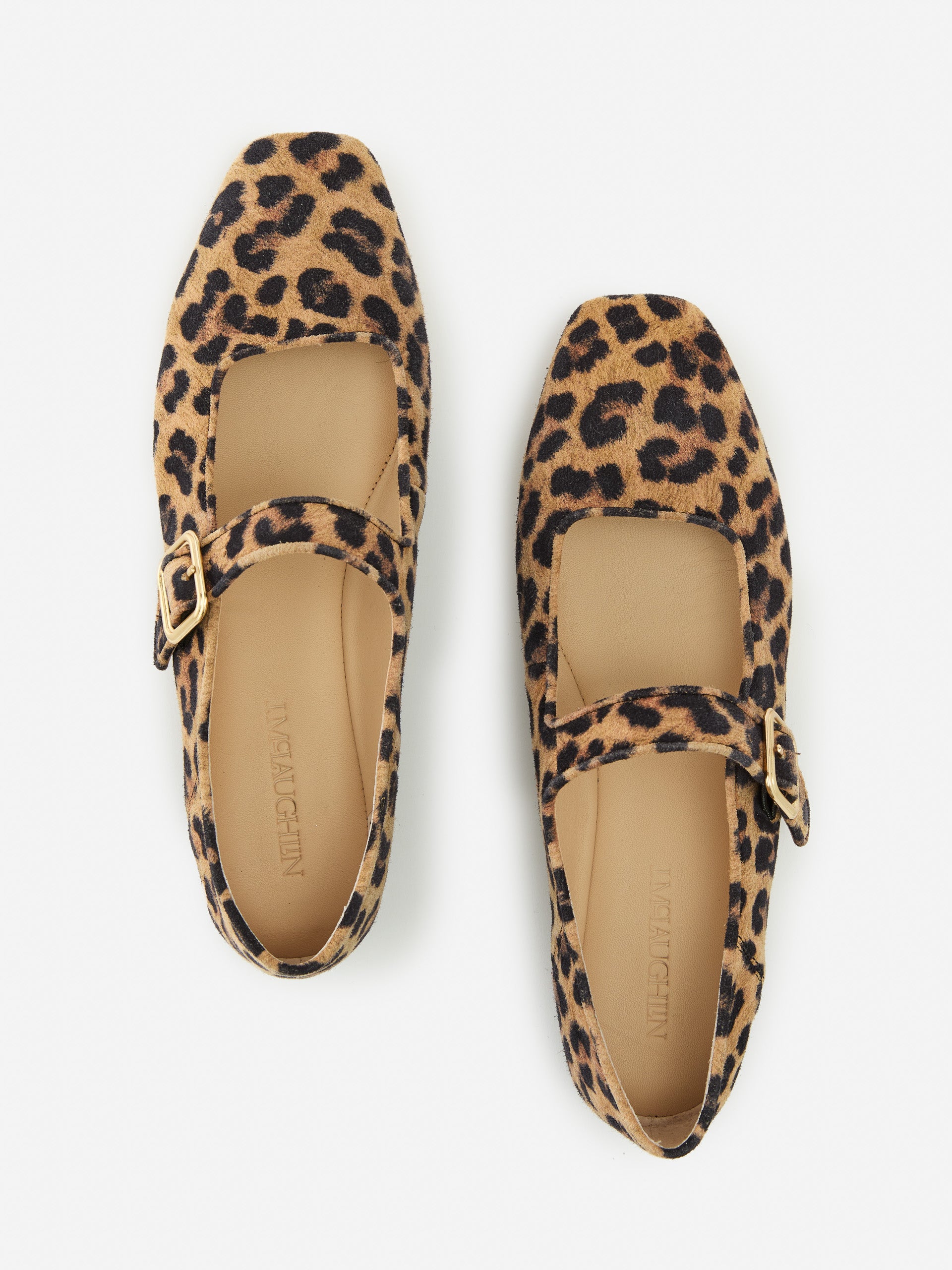 J.McLaughlin Macayle shoes in brown/multi made with suede. 