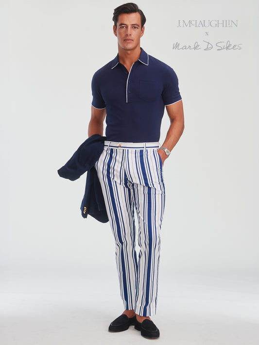 Madison Fancy Pants in Mariner Stripe