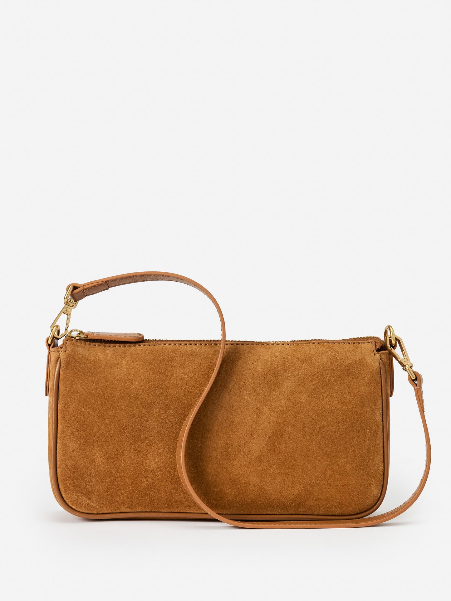 J.McLaughlin Malaika bag in camel made with suede. 