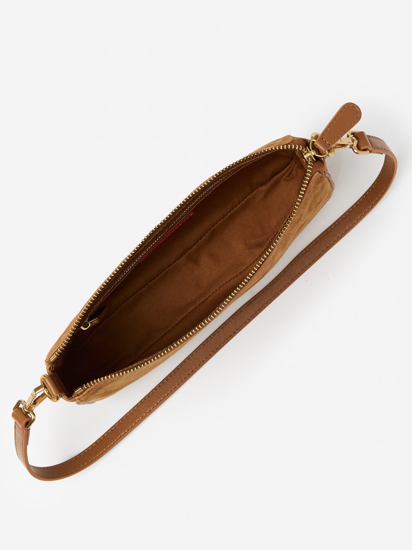 J.McLaughlin Malaika bag in camel made with suede. 