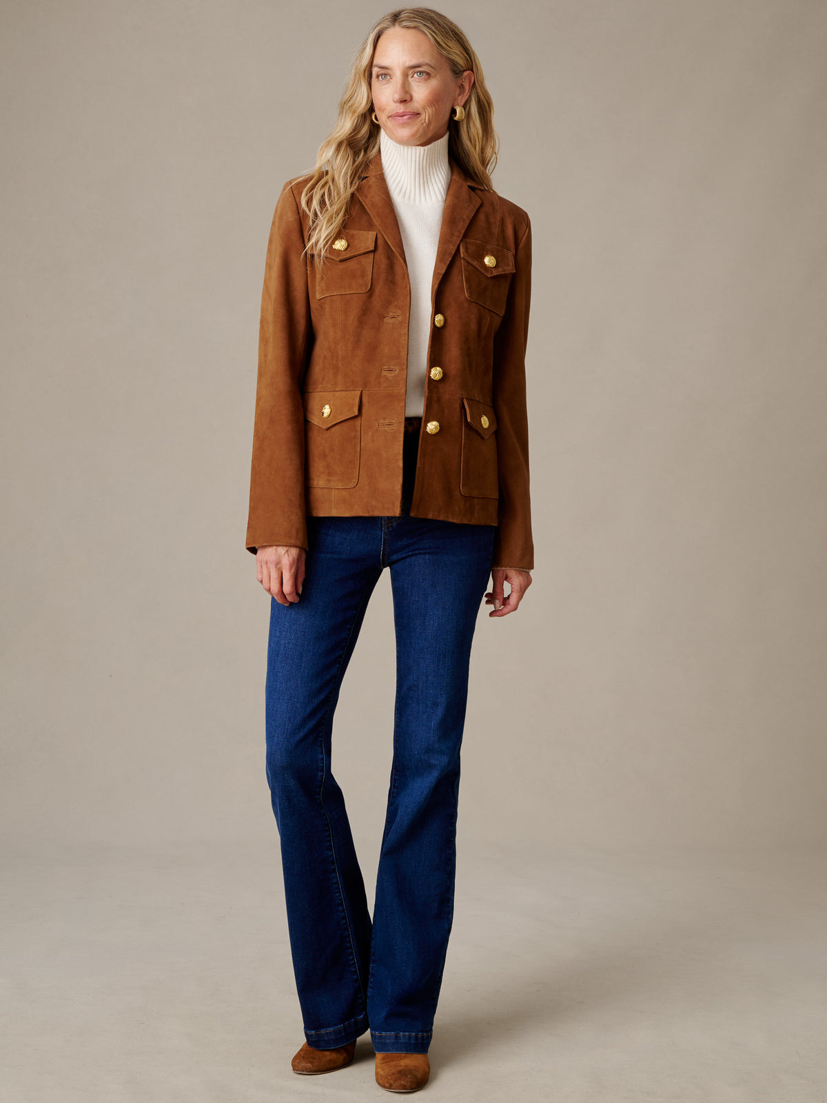Marlowe Suede Jacket
