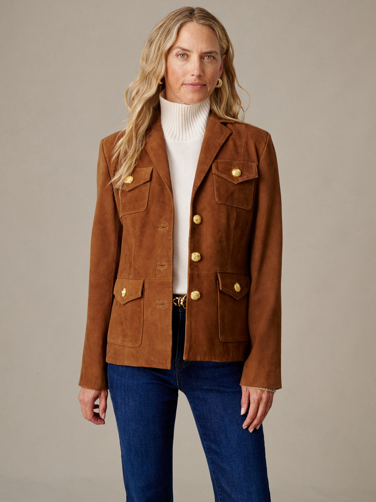 Marlowe Suede Jacket