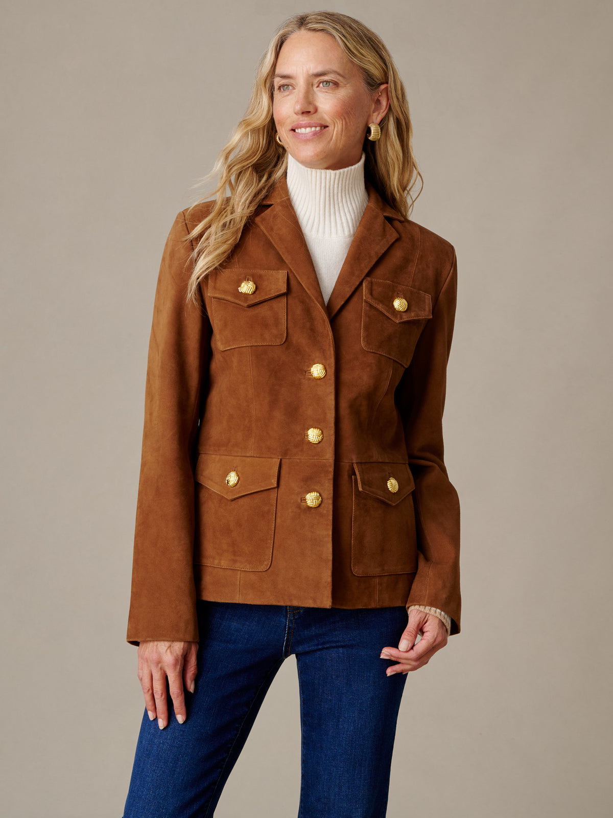 Marlowe Suede Jacket