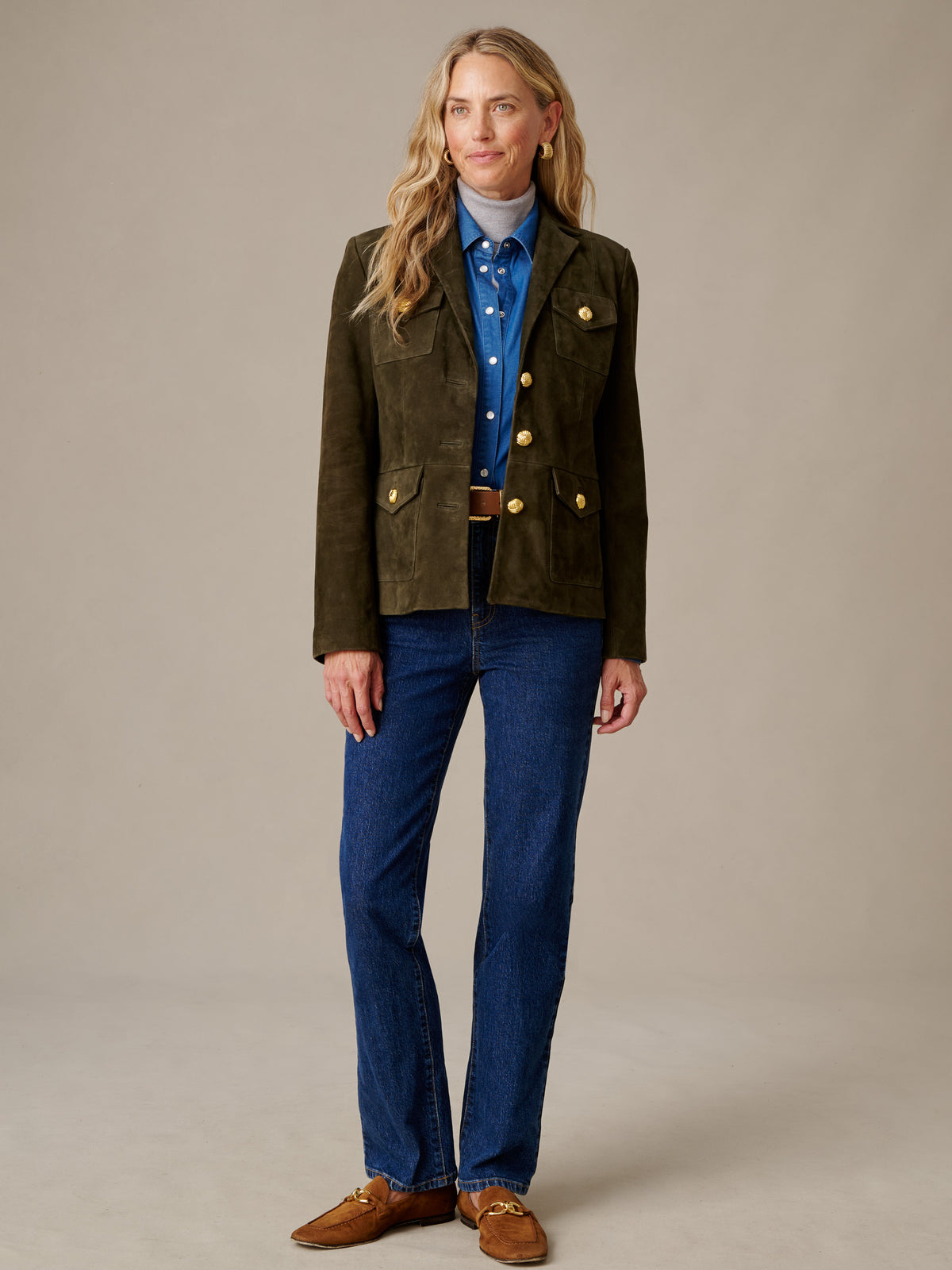 Marlowe Suede Jacket