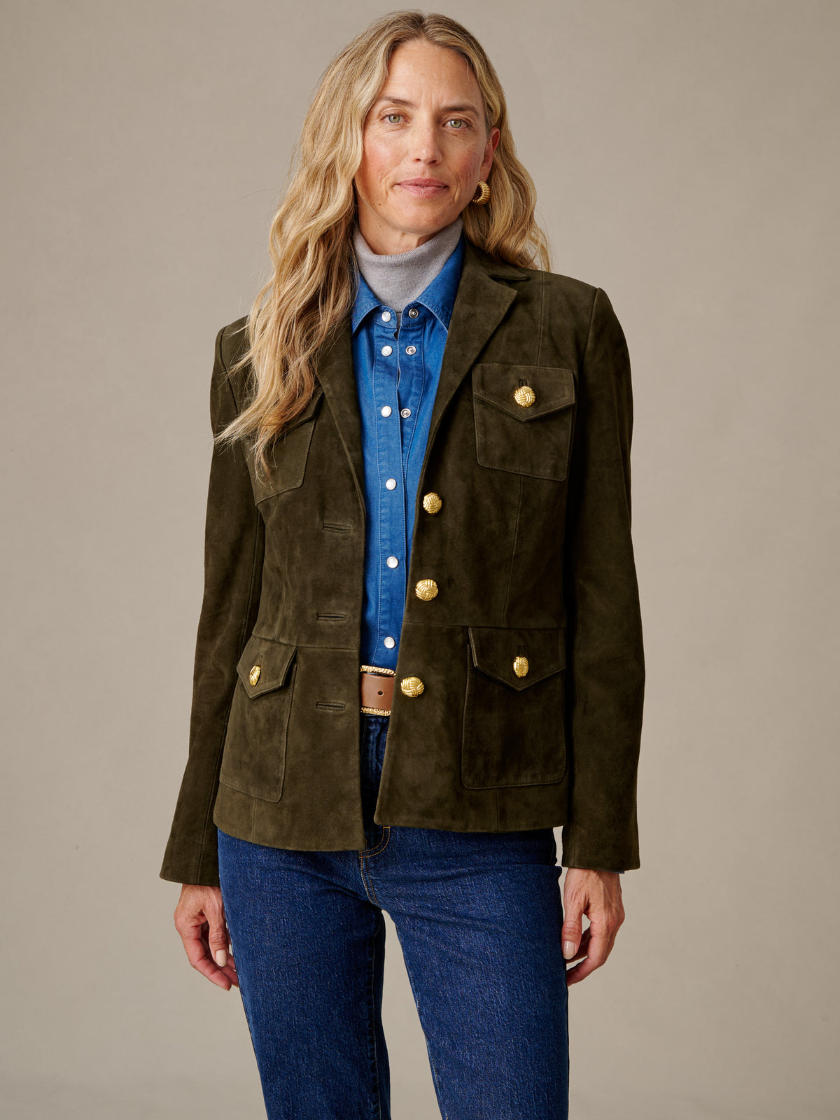 Marlowe Suede Jacket