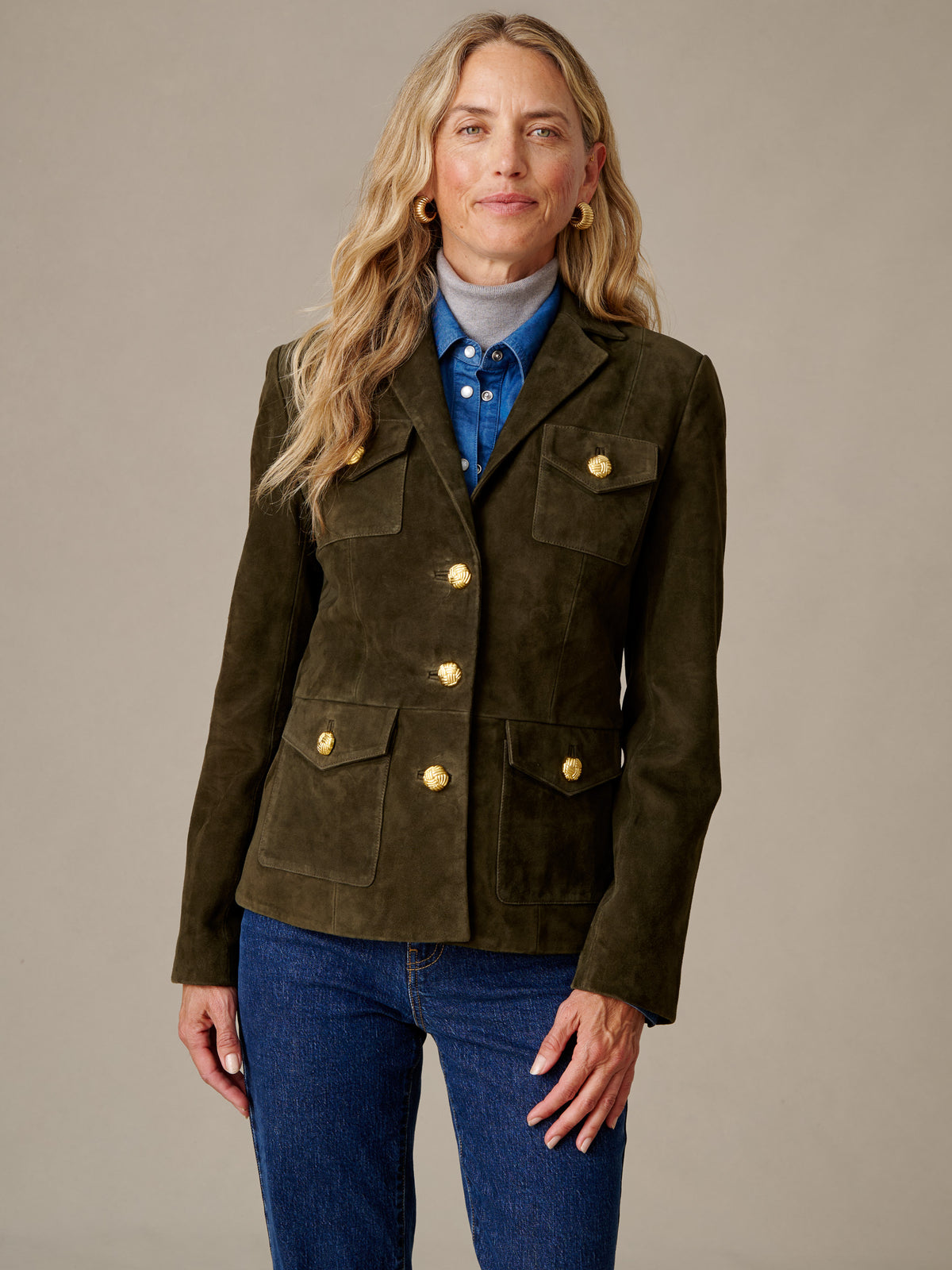 Marlowe Suede Jacket