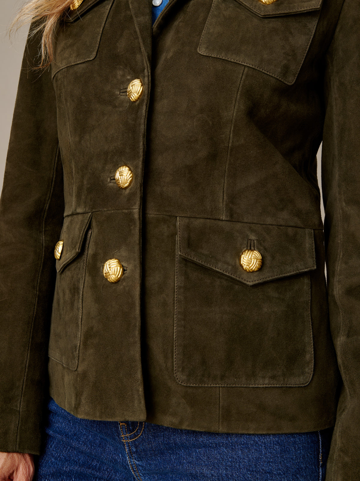 Marlowe Suede Jacket