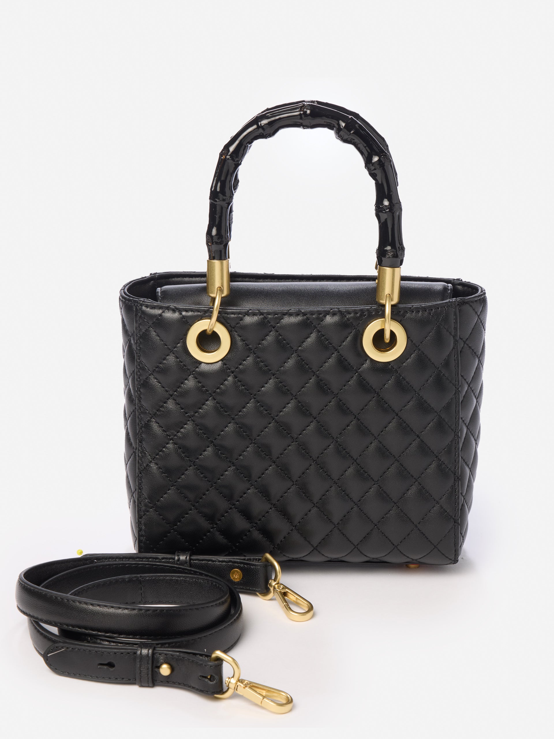 J.McLaughlin Mathilde bag in black made with leather.