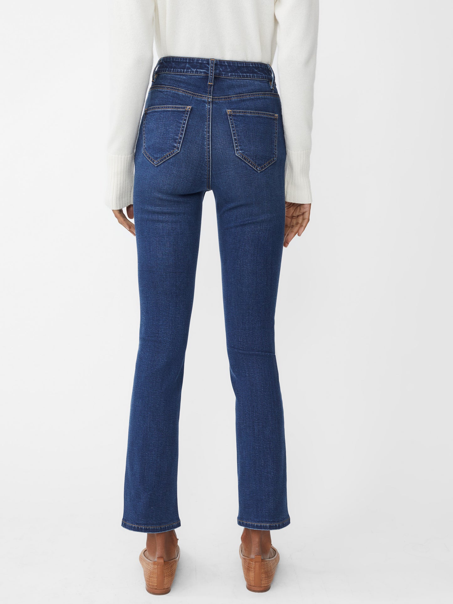 J.McLaughlin Milburn jeans in dark blue made with stretch denim.