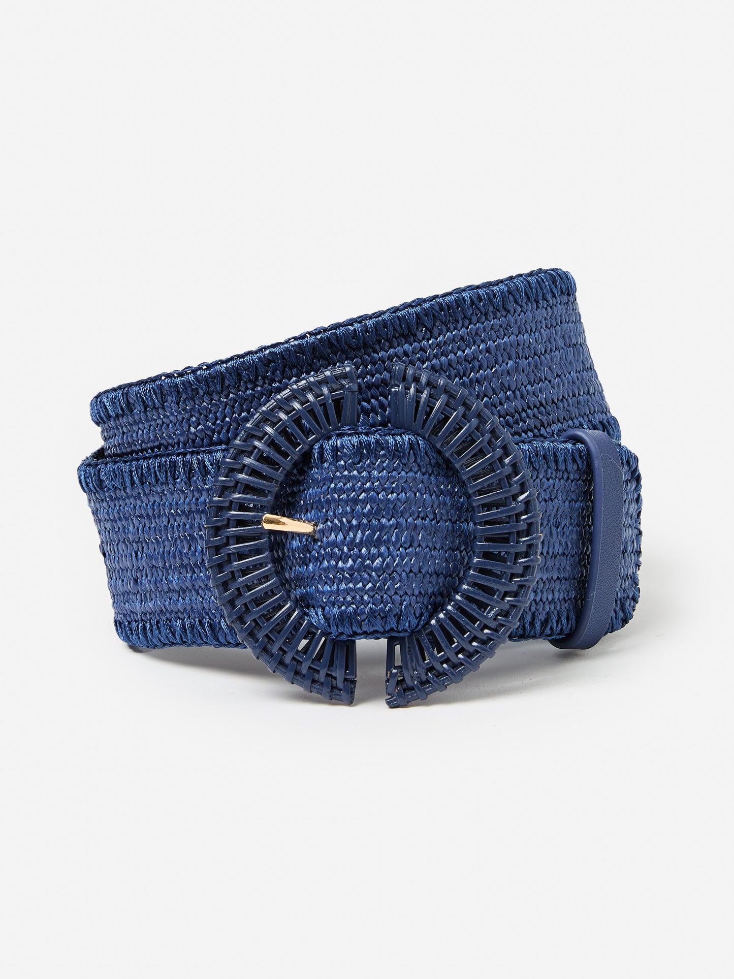 J.McLaughlin Millie belt in navy made with polypropylene.