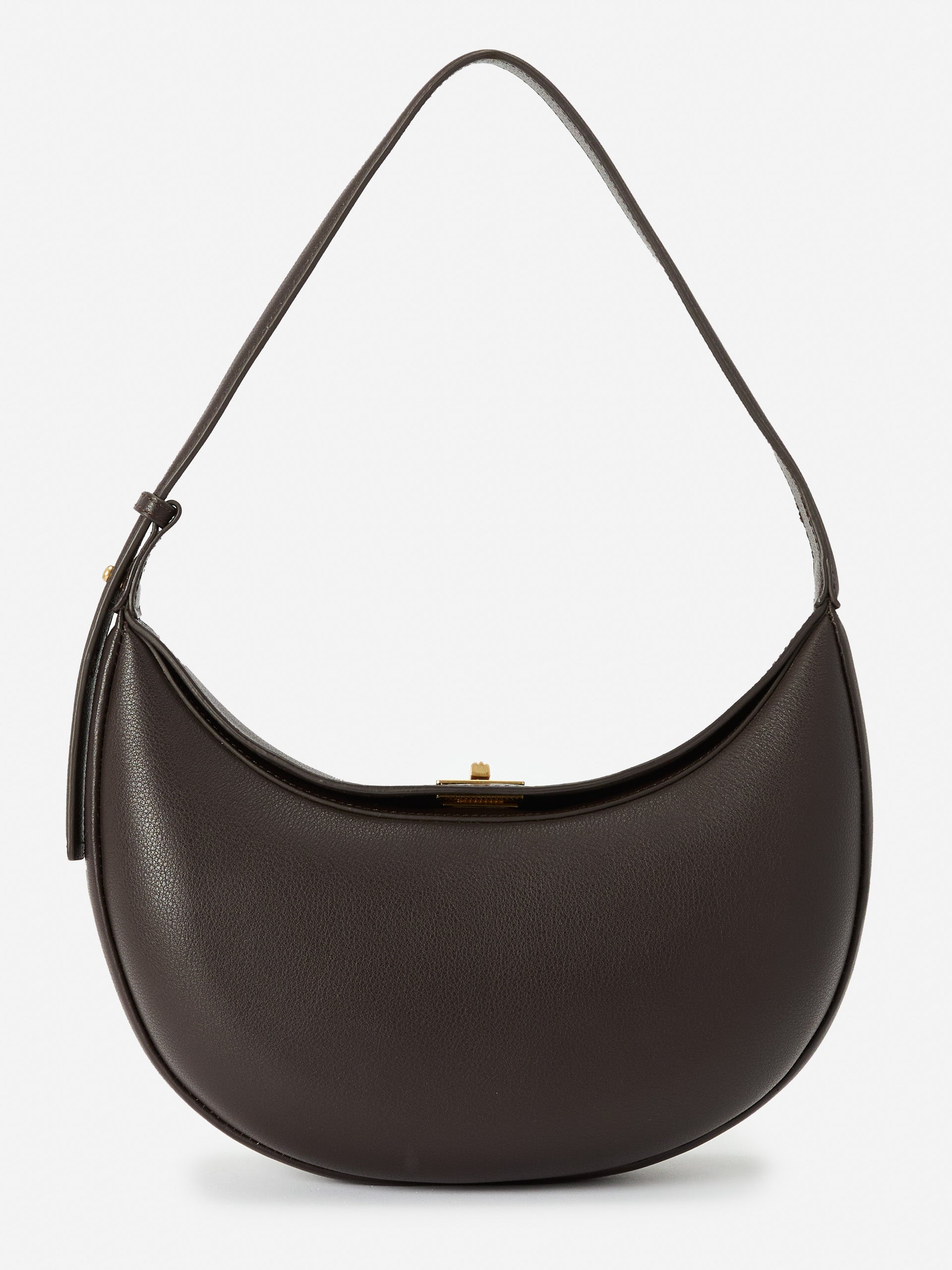 J.McLaughlin Molina bag in dark brown made with leather. 