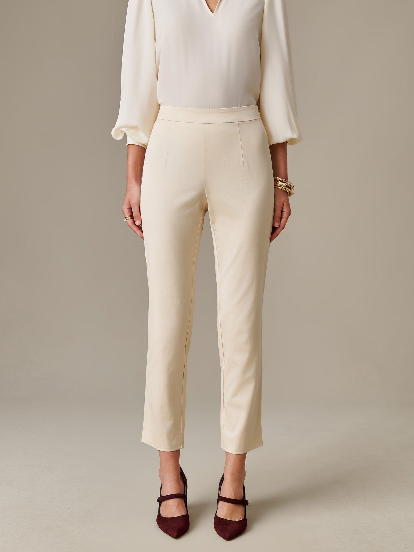 Millbrook Dupioni Cotton Pants