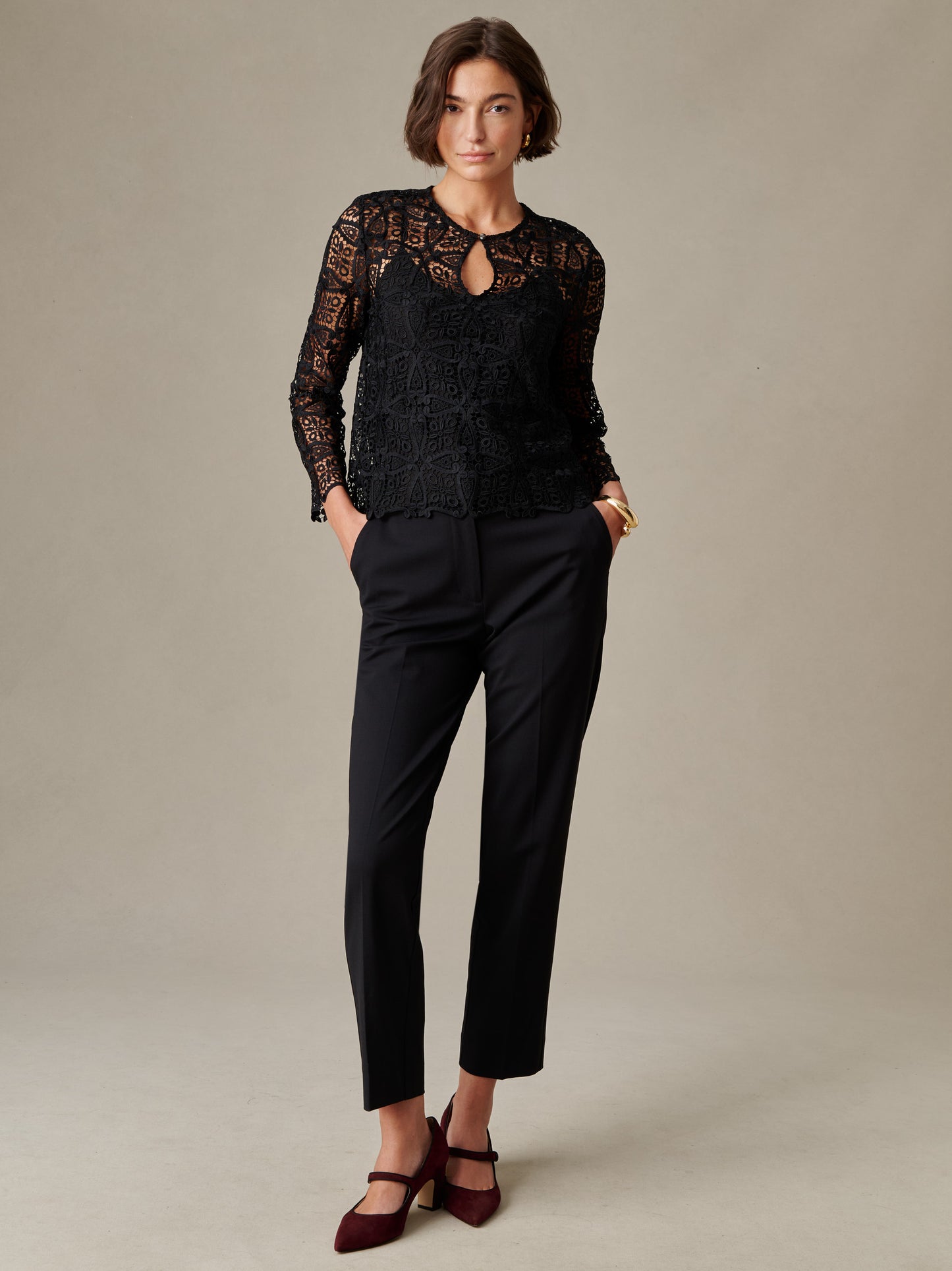 Whitmore Lace Blouse