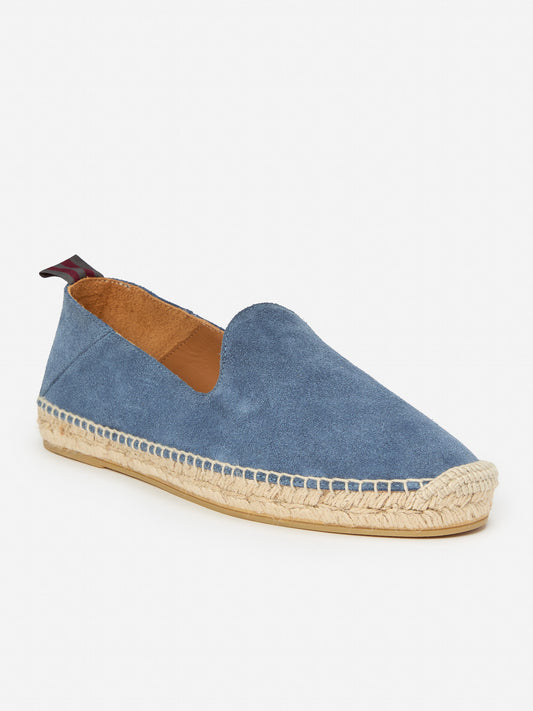 J.McLaughlin Rafe espadrilles in denim made with suede.