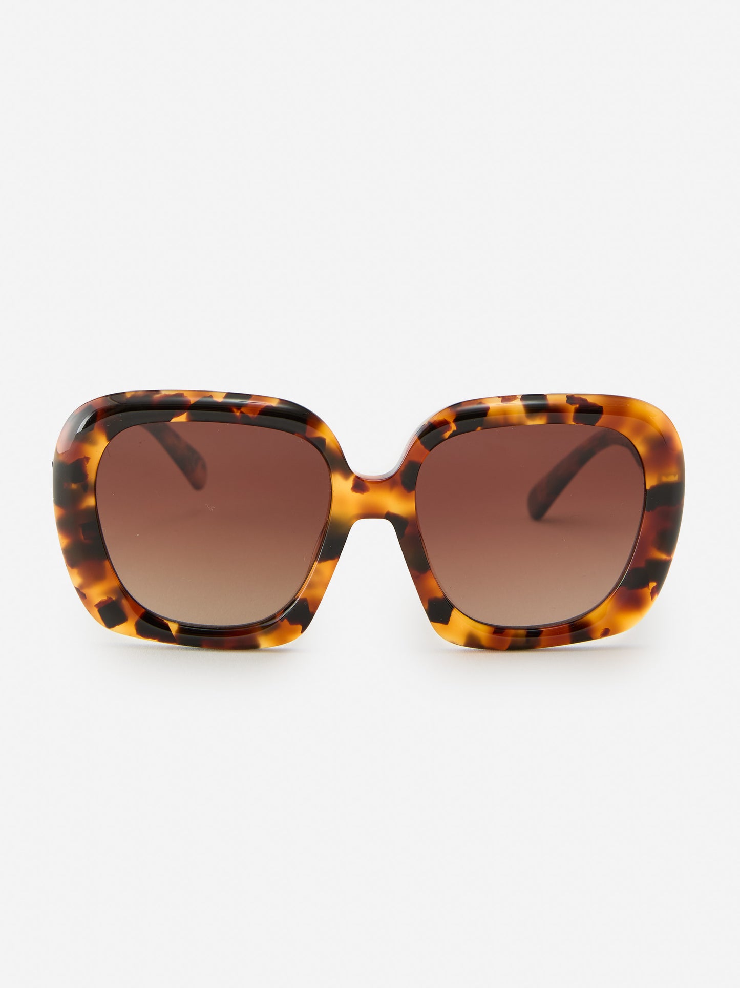 J.McLaughlin Riley sunglasses in brown made with acetate.
