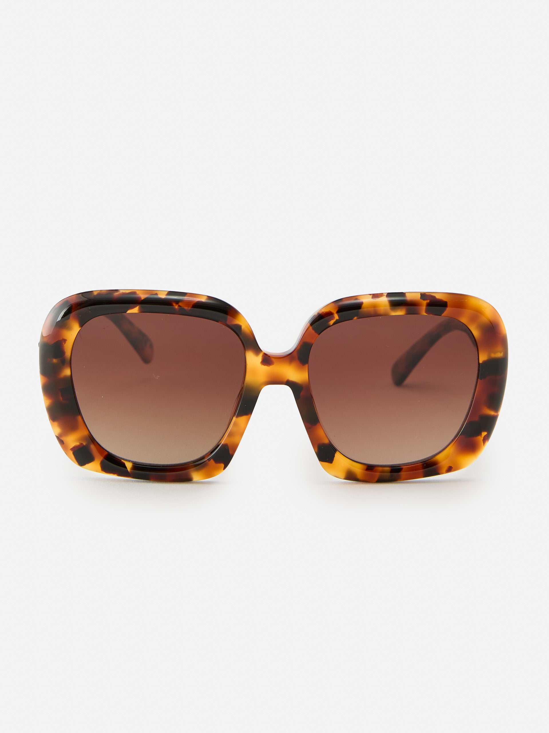 J.McLaughlin Riley sunglasses in brown made with acetate.