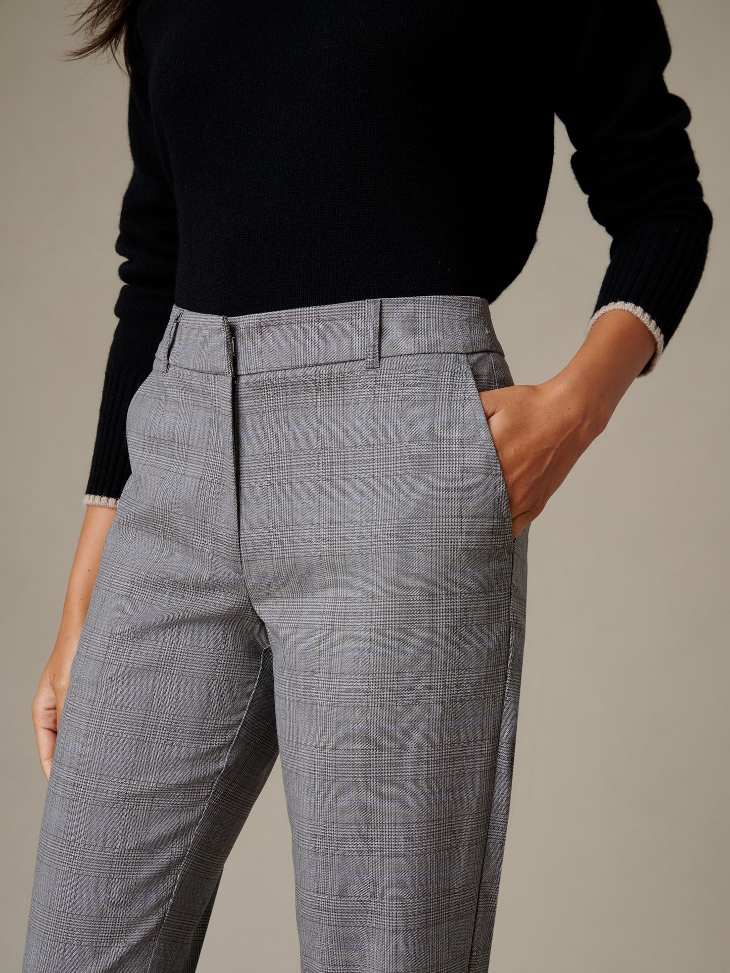 Selene Pants in Prince Of Wales Check