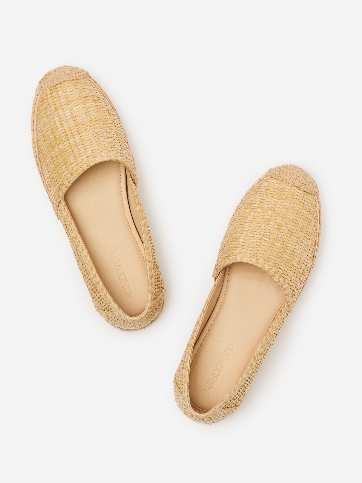 J.McLaughlin Shira espadrilles in natural made with polypropylene.