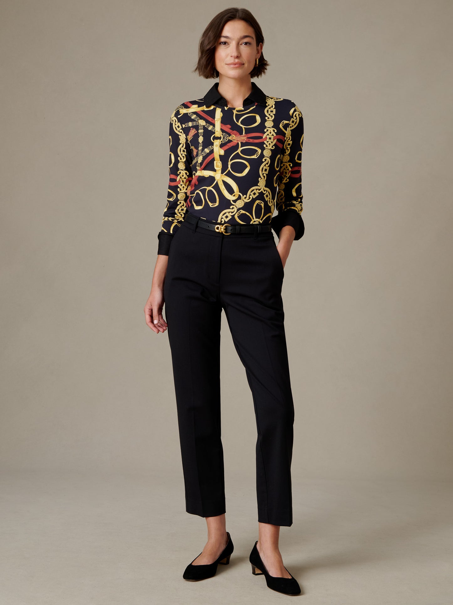 Signature Tee in Grand Heraldic Tassel