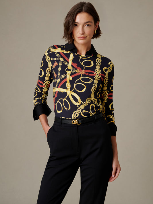 Signature Tee in Grand Heraldic Tassel