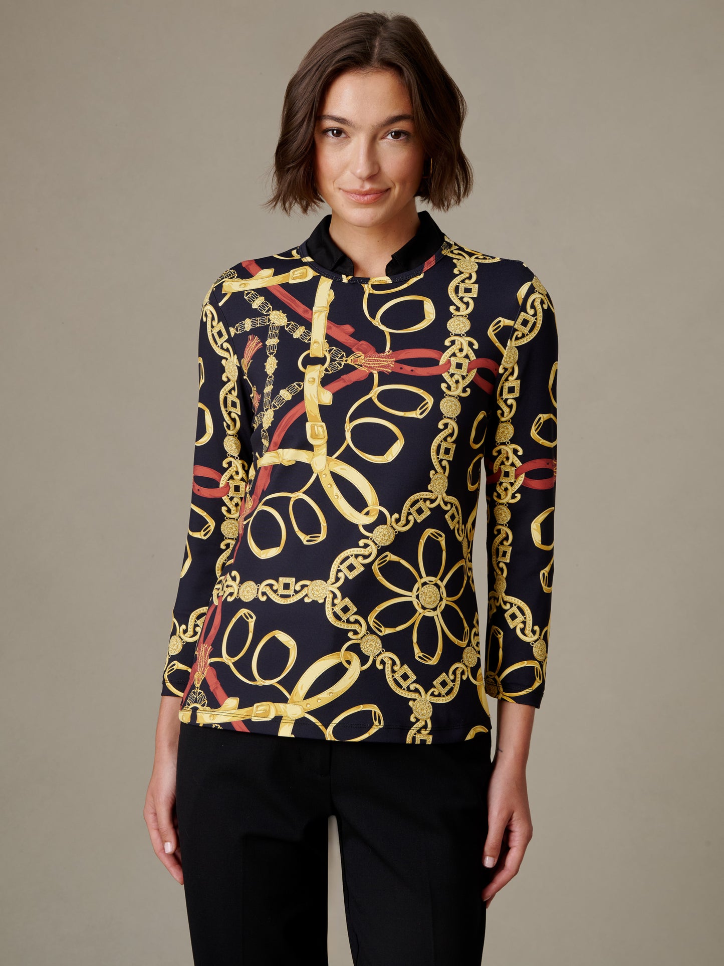 Signature Tee in Grand Heraldic Tassel