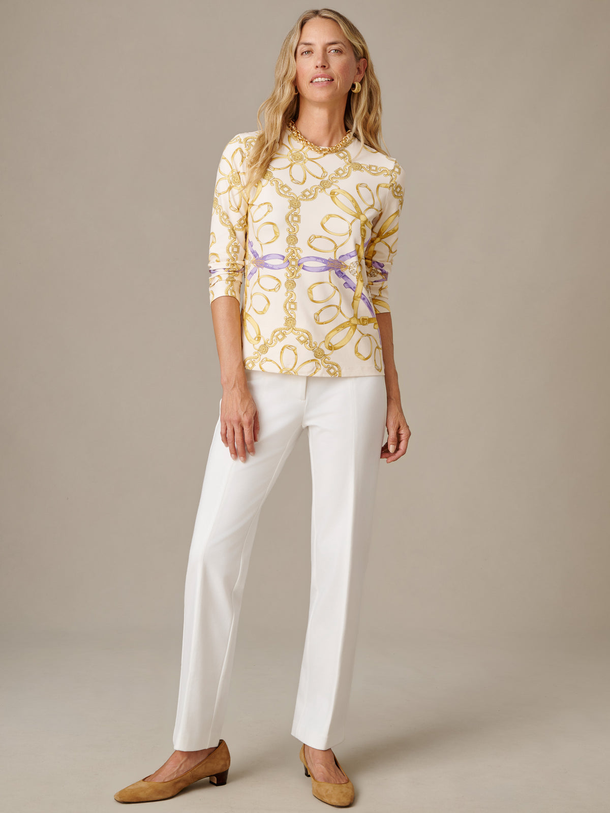 Signature Tee in Grand Heraldic Tassel