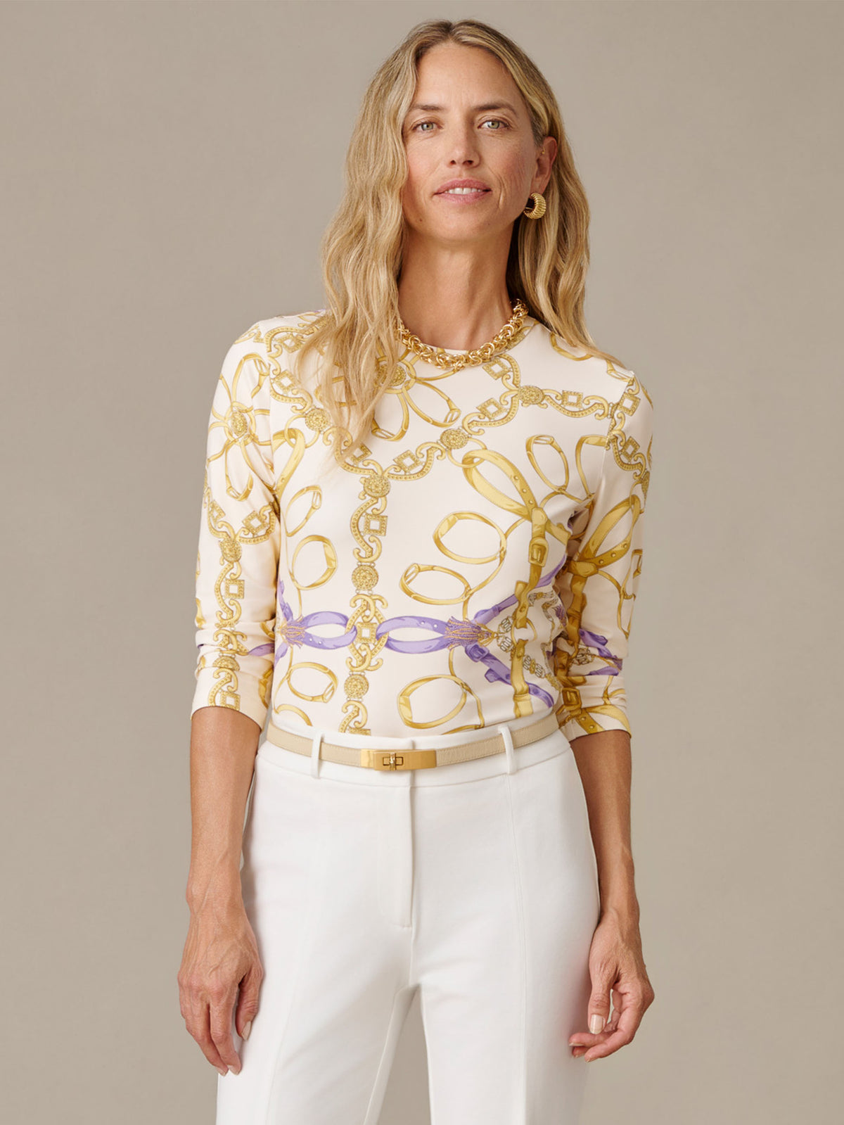 Signature Tee in Grand Heraldic Tassel