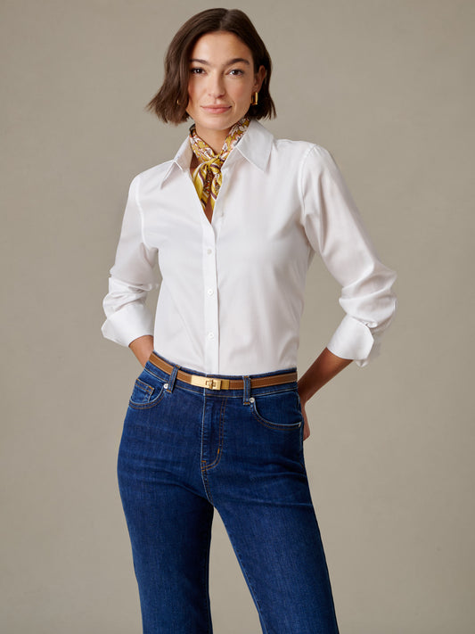 Sloane Cotton Oxford Shirt