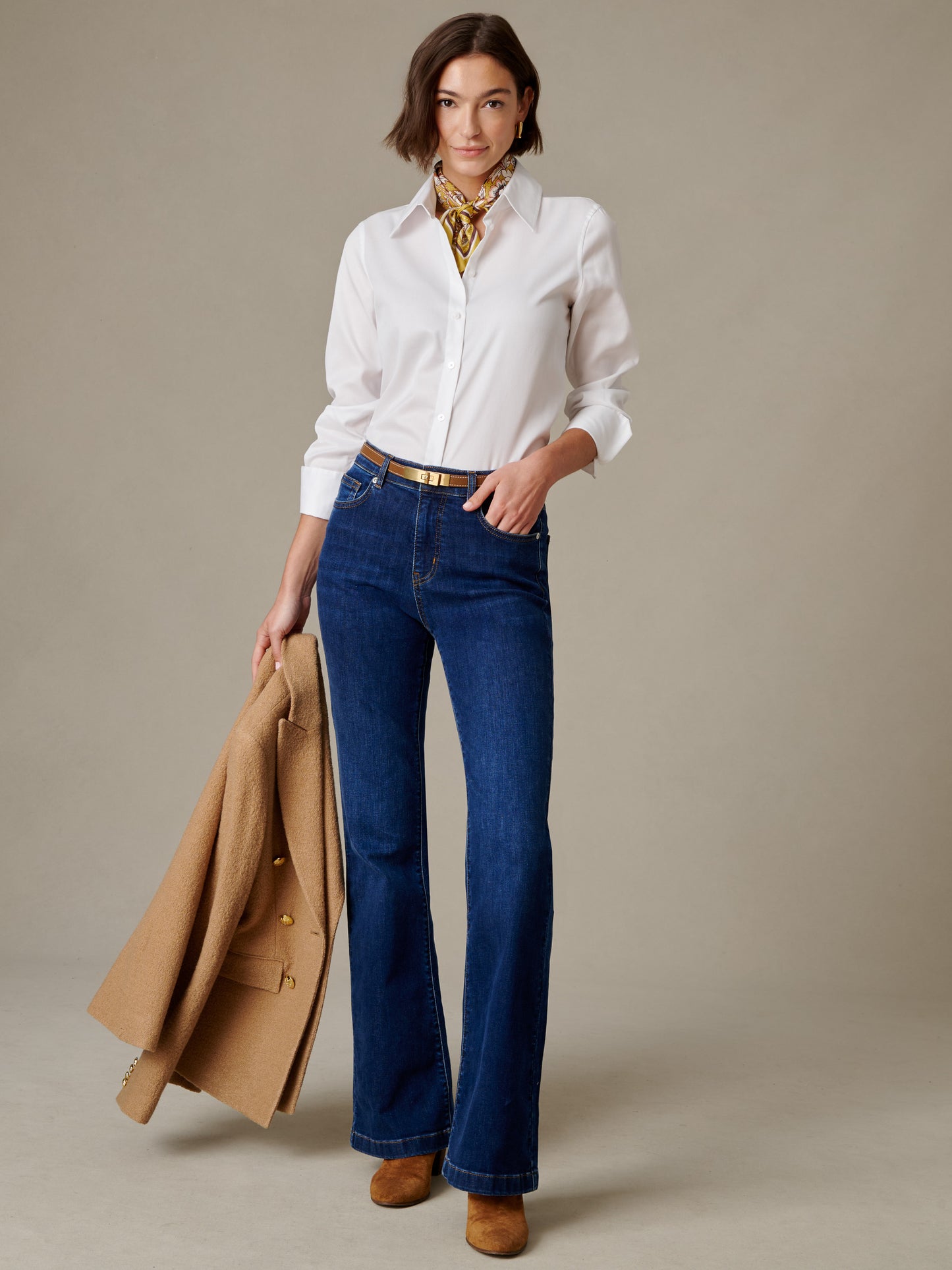Sloane Cotton Oxford Shirt