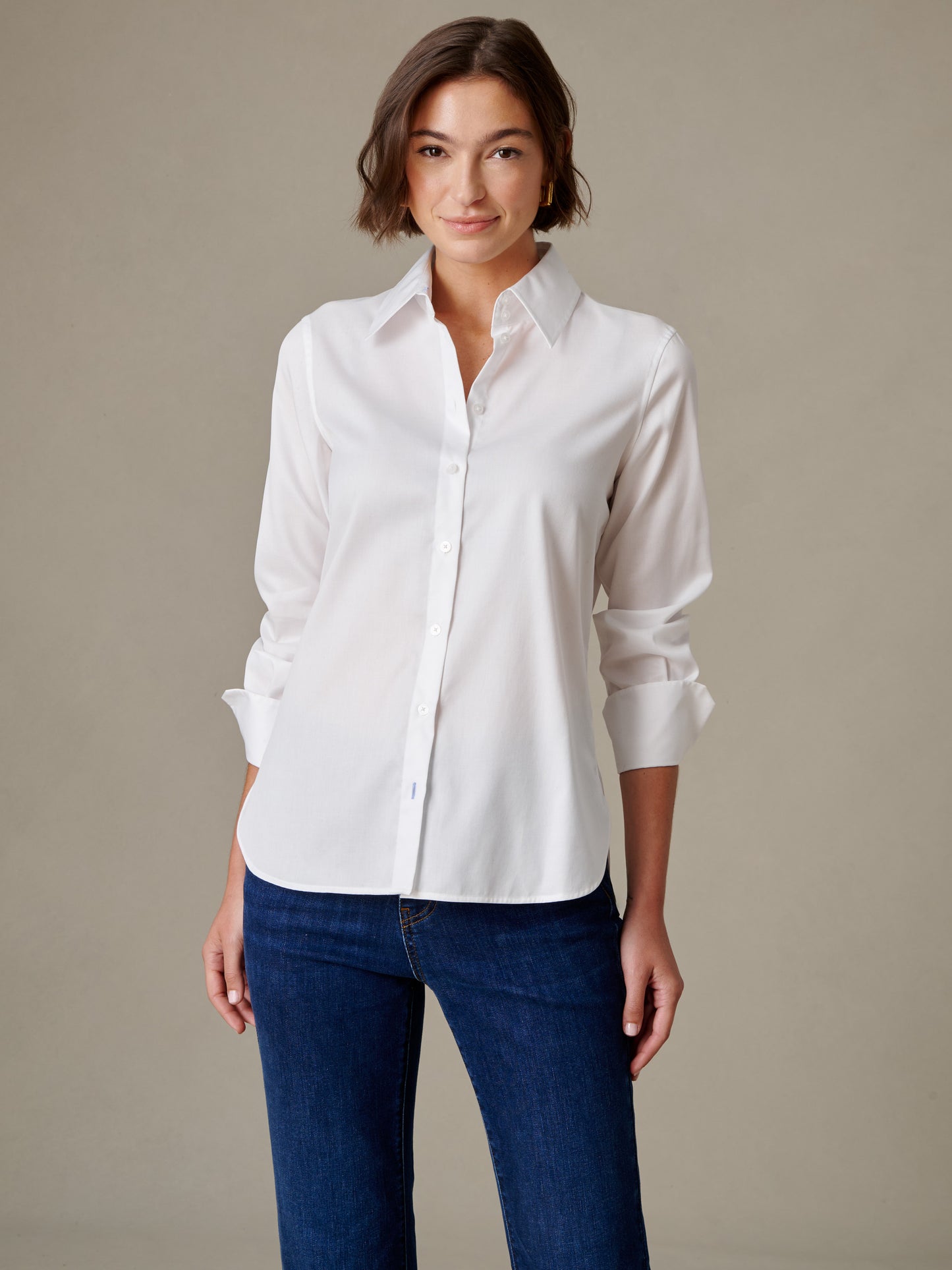 Sloane Cotton Oxford Shirt