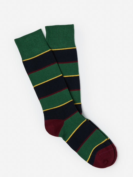 J.McLaughlin Socks in green/multi made with cotton. 
