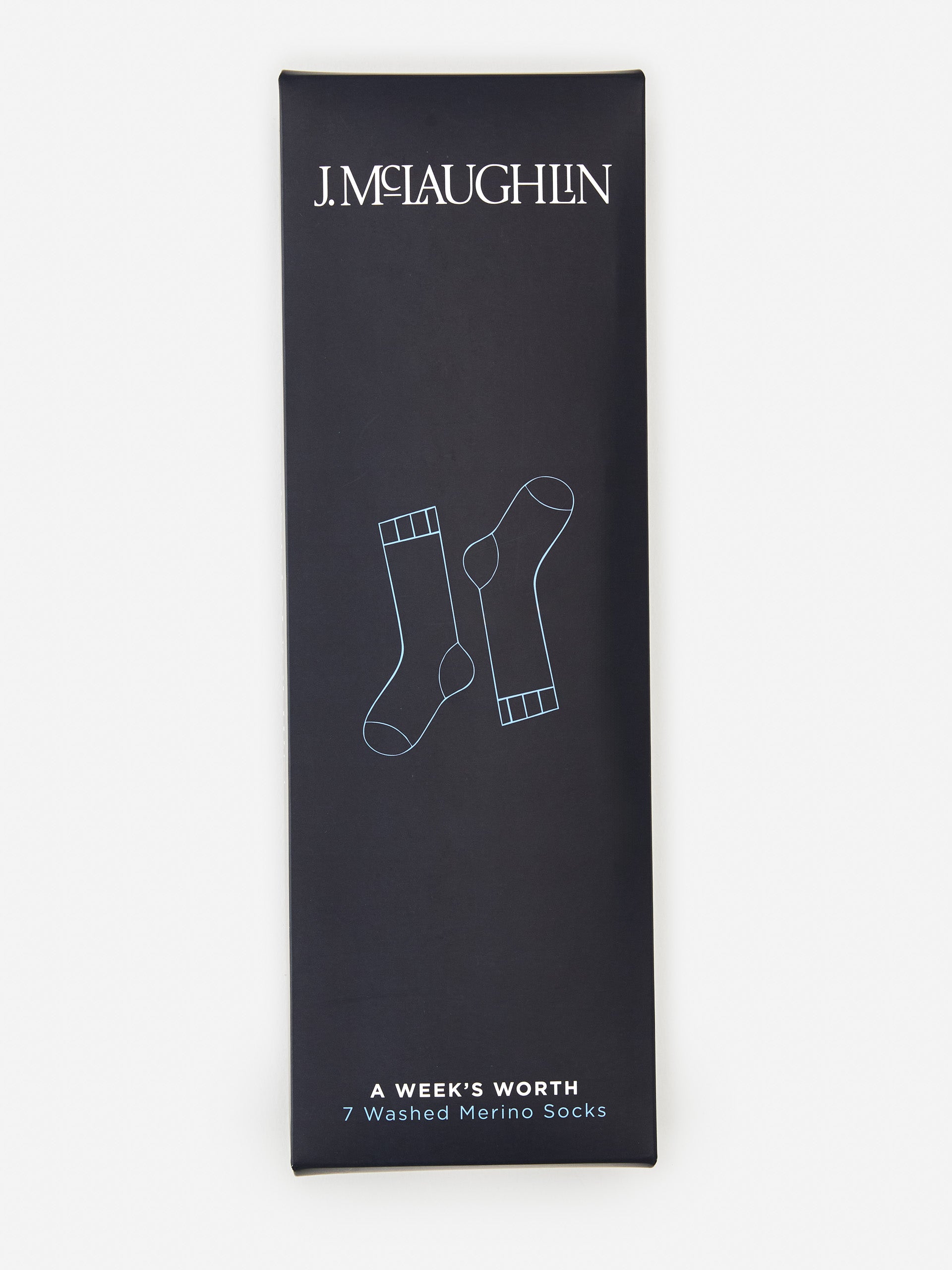 J.McLaughlin sock set in multi made with merino wool.